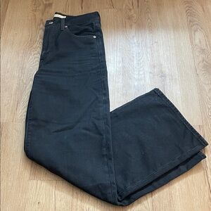 Black Levi’s Wide-Leg Women's Jeans